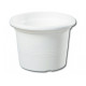 Kvetináč Satura Modern biely - 14 x 11 cm - predaj kvetináčov - 1 ks