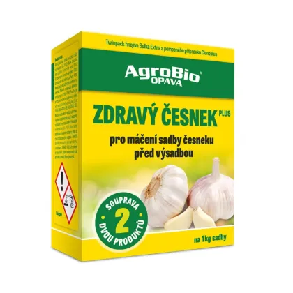 ZDRAVÝ CESNAK Plus - Máčanie sadív - Hnojivo - 10 g + 50 ml
