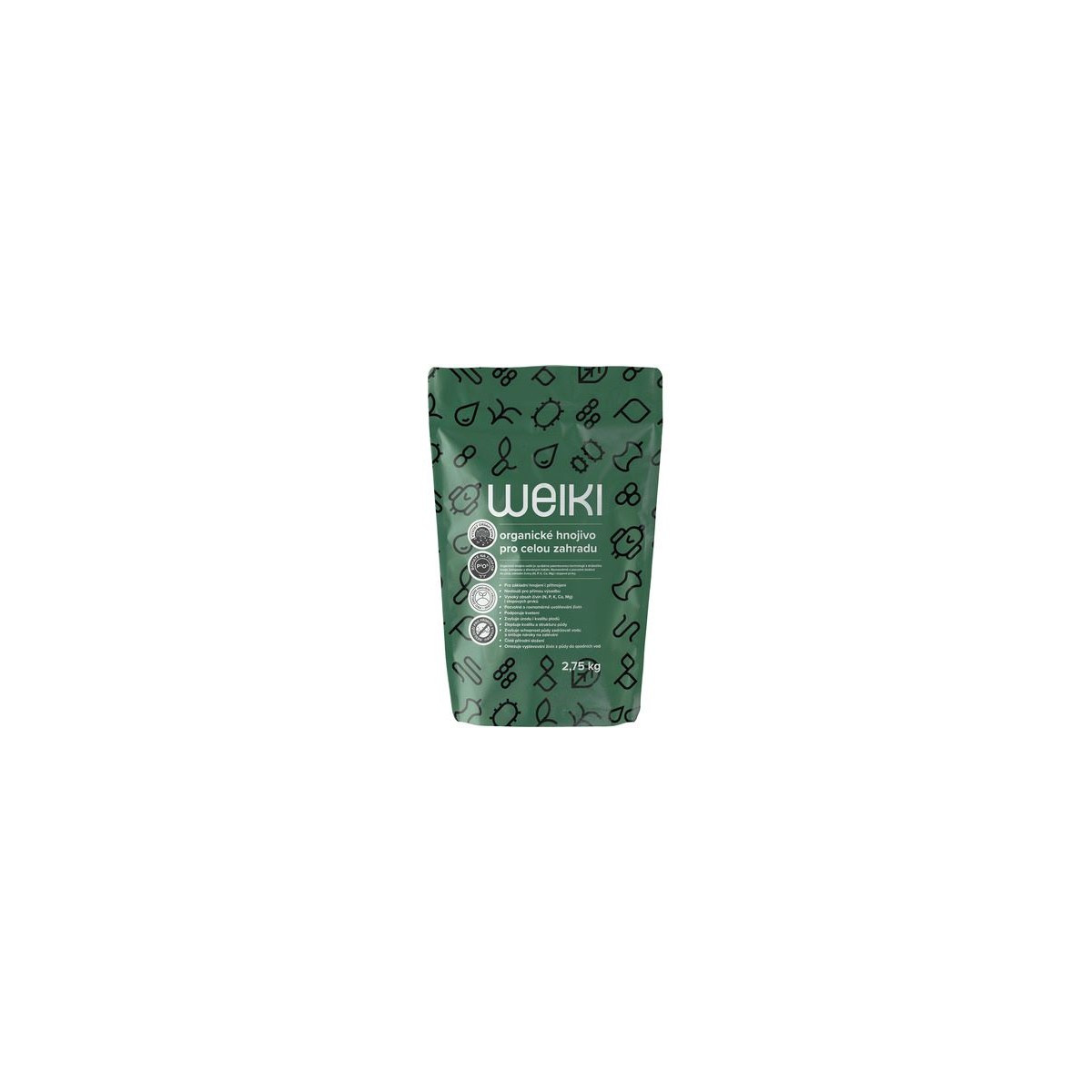 Weiki - organické hnojivo - predaj hnojív - 2,75 kg