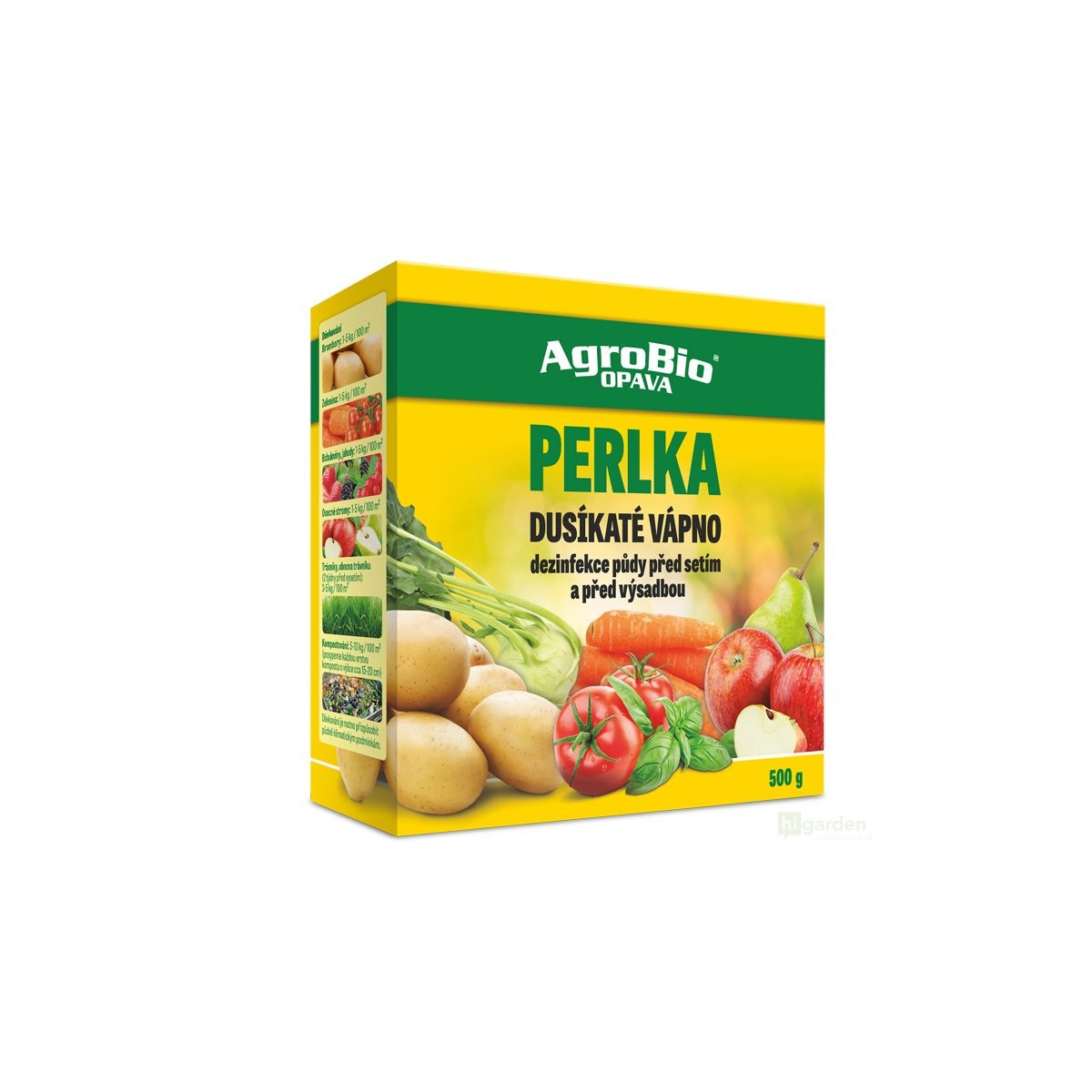 Dusíkaté vápno Perlka - AgroBio - predaj hnojív - 500 g