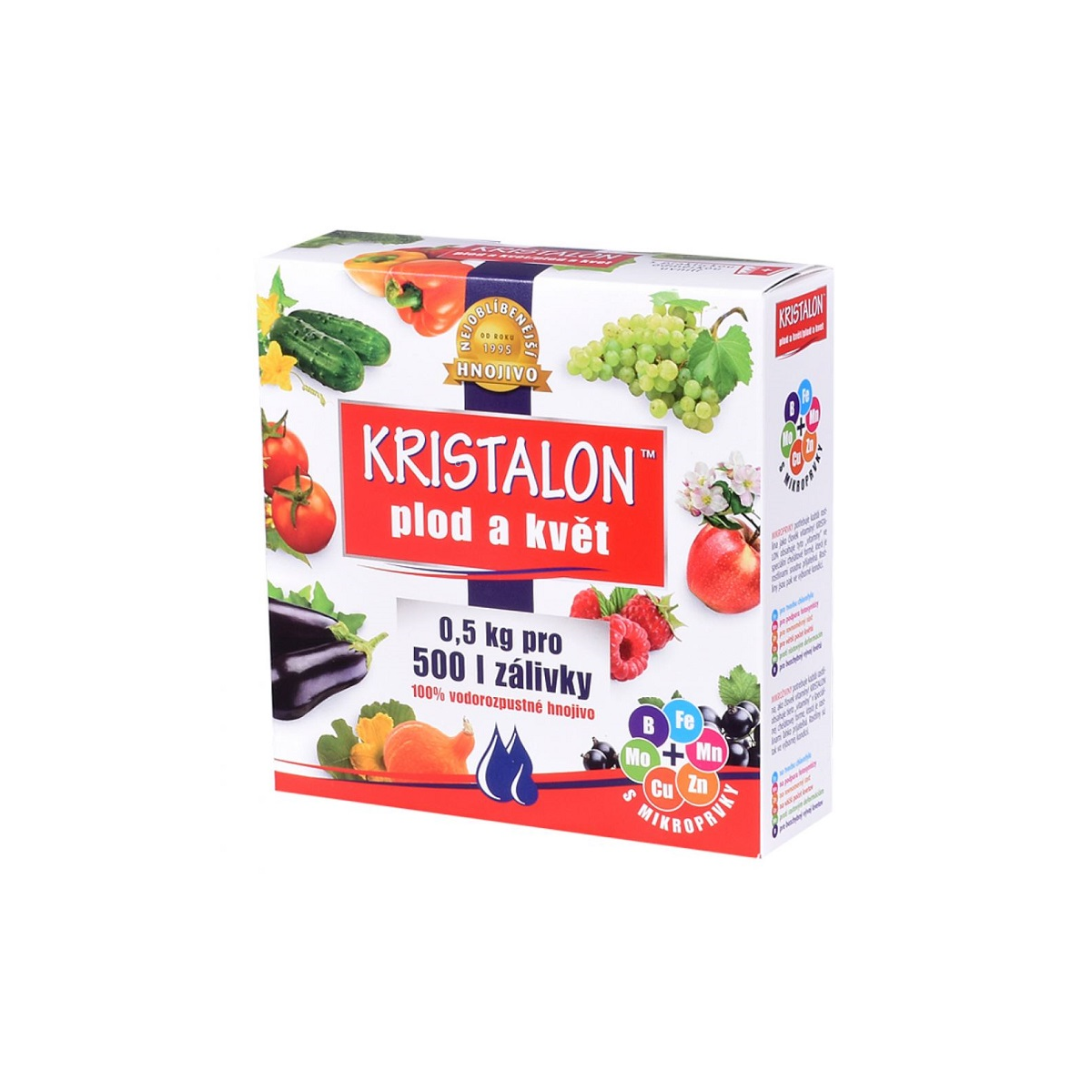 Kryštalické hnojivo - Kristalon Plod a kvet - 500 g