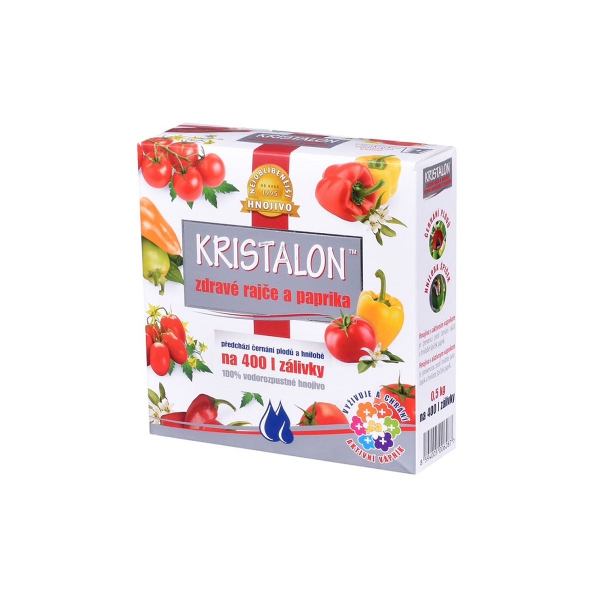 Kristalon pre paradajky a papriky - proti čierneniu plodov - 0,5 kg