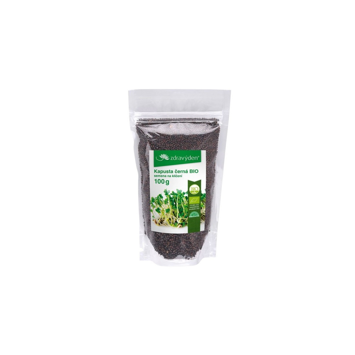 BIO Kel čierny - Brassica Oleracea - predaj bio semien na klíčenie - 100 g