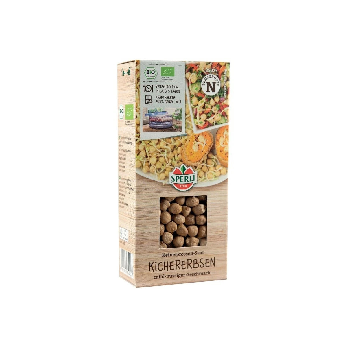 BIO Cícer baranový - predaj bio semien na klíčenie - 200 g