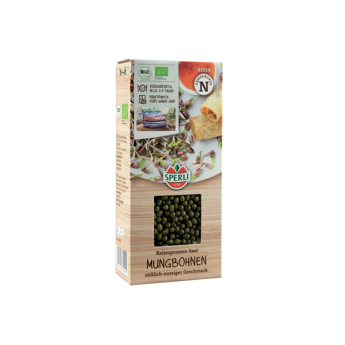 BIO Mungo - predaj bio semien na klíčenie - 200 g